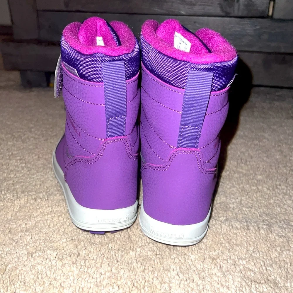 Kids Purple Winter Boots - Merrell